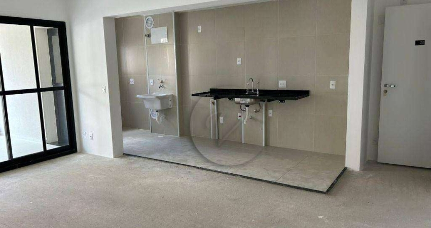Apartamento com 3 dormitórios à venda, 87 m² por R$ 900.000,00 - Vila Bastos - Santo André/SP