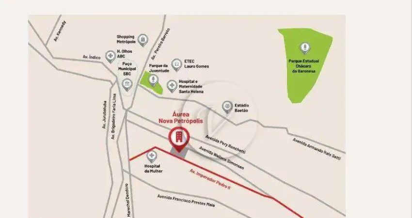 Apartamento com 2 dormitórios à venda, 86 m² por R$ 1.114.000 - Jardim Nova Petrópolis - São Bernardo do Campo/SP