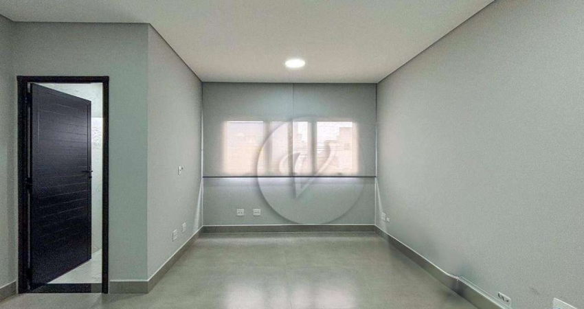 Sala para alugar, 16 m² por R$ 2.200,00/mês - Casa Branca - Santo André/SP