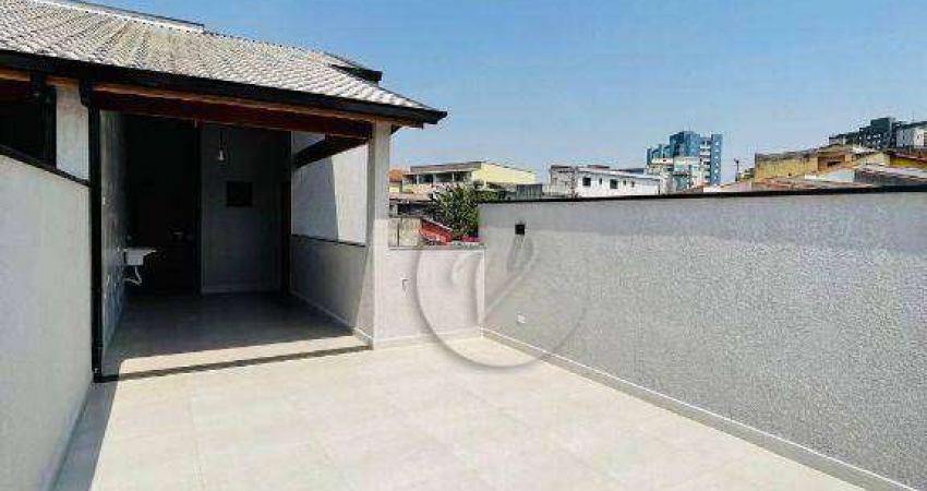 Cobertura à venda, 100 m² por R$ 530.000,00 - Vila Eldízia - Santo André/SP