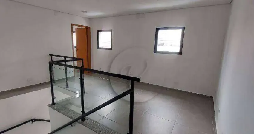Sobrado para alugar, 100 m² por R$ 4.195,00/mês - Centro - Santo André/SP