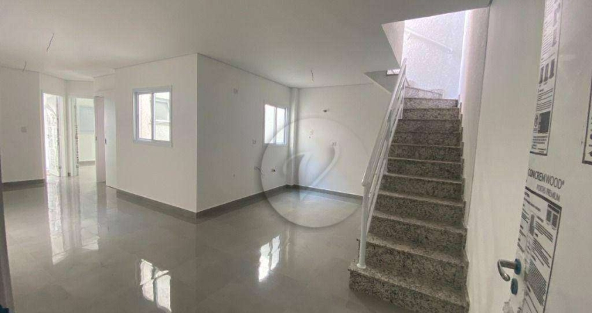 Cobertura com 2 dormitórios à venda, 122 m² por R$ 480.000,00 - Vila Pires - Santo André/SP
