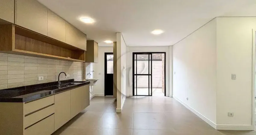 Apartamento Garden com 2 dormitórios para alugar, 84 m² por R$ 4.150,00/mês - Campestre - Santo André/SP