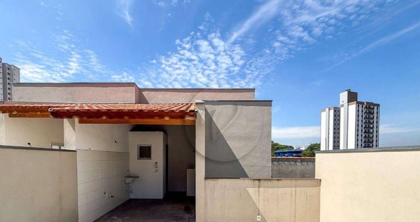 Cobertura à venda, 85 m² por R$ 370.000,00 - Vila Príncipe de Gales - Santo André/SP