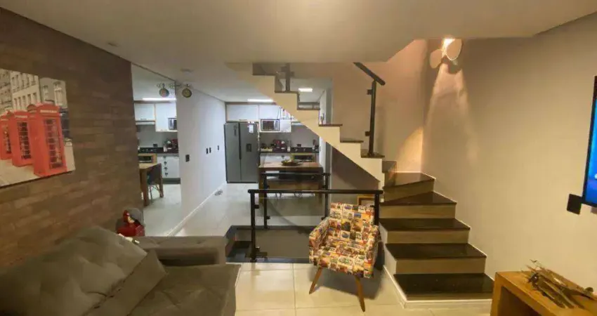 Sobrado com 2 dormitórios à venda, 100 m² por R$ 660.000,00 - Jardim - Santo André/SP
