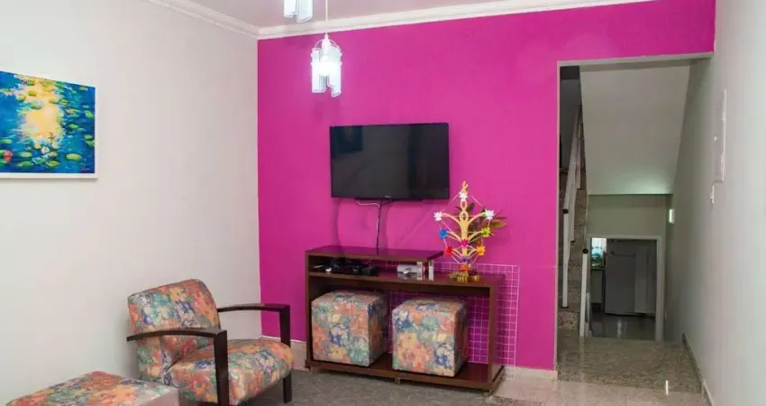 Sobrado com 3 dormitórios à venda, 142 m² por R$ 660.000,00 - Campestre - Santo André/SP