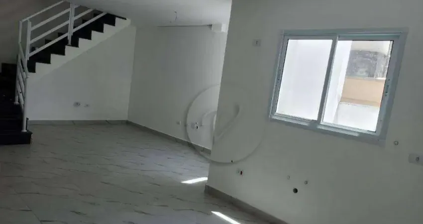 Cobertura com 3 dormitórios à venda, 162 m² por R$ 890.000,00 - Campestre - Santo André/SP