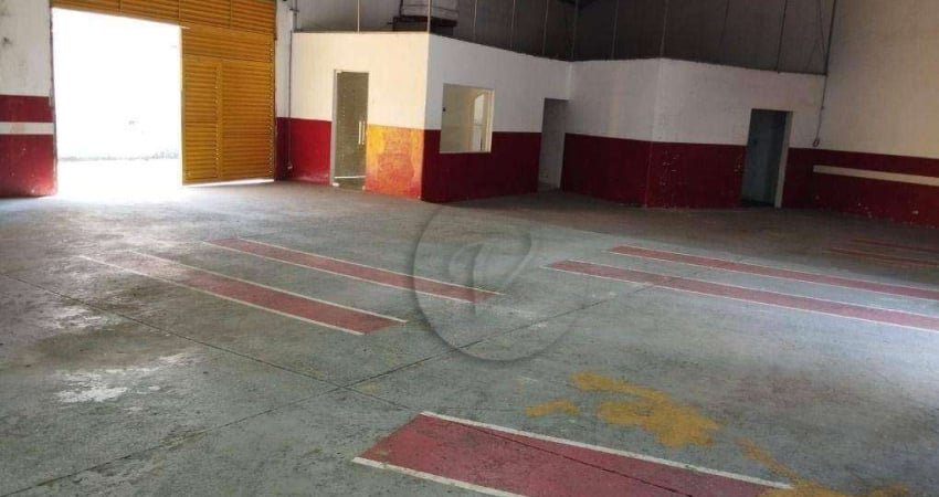 Galpão para alugar, 350 m² por R$ 10.615,00/mês - Vila Leopoldina - Santo André/SP