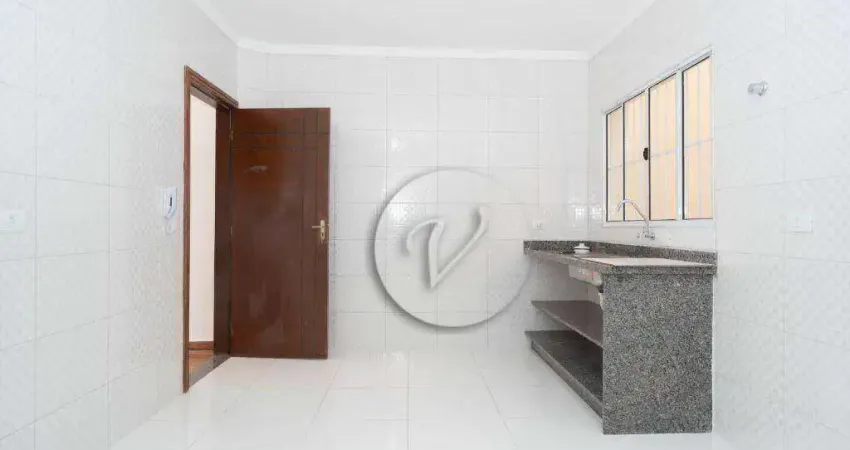 Sobrado com 2 dormitórios para alugar, 127 m² por R$ 2.535,41/mês - Vila Homero Thon - Santo André/SP