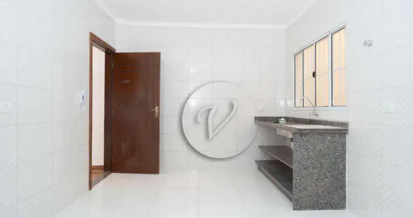 Sobrado com 2 dormitórios para alugar, 127 m² por R$ 2.535,41/mês - Vila Homero Thon - Santo André/SP