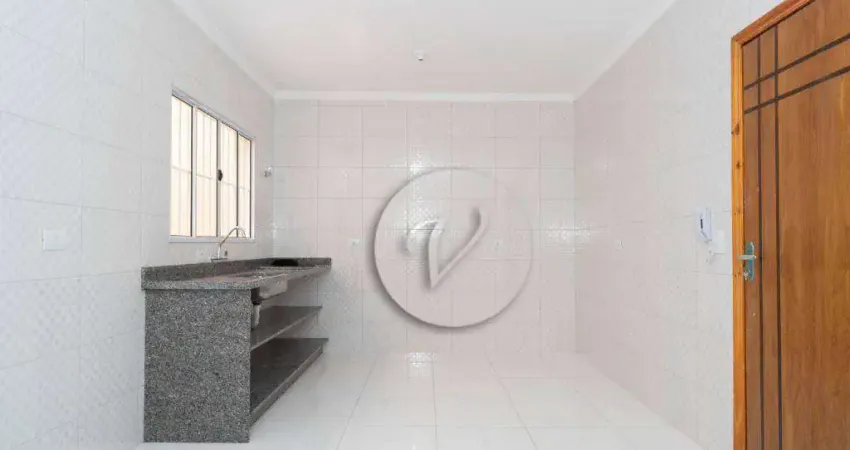 Sobrado com 2 dormitórios para alugar, 122 m² por R$ 2.533,99/mês - Vila Homero Thon - Santo André/SP