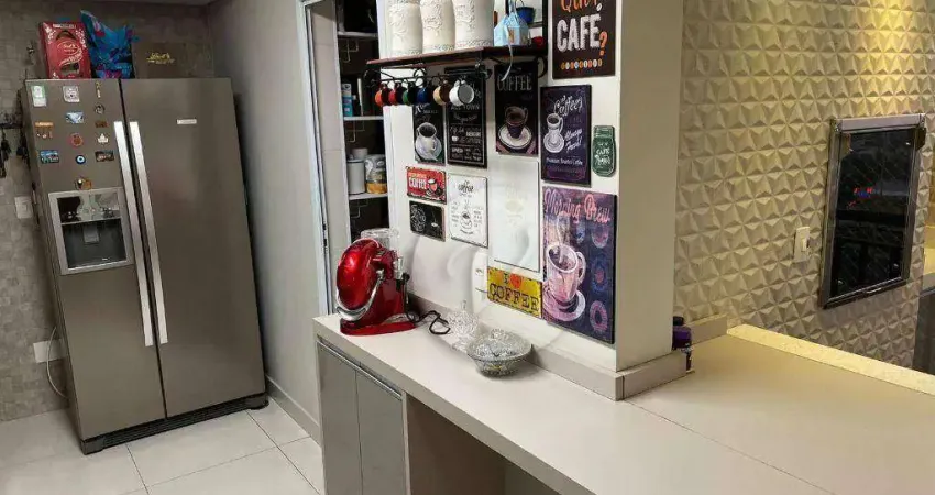 Maravilhoso Apartamento com 3 dormitórios à venda, 89 m² por R$ 980.000 - Jardim - Santo André/SP