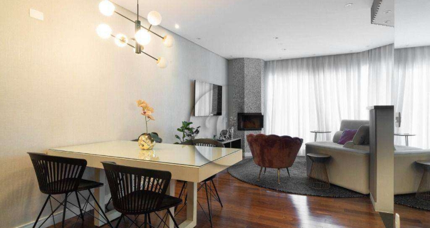 Apartamento Duplex para alugar, 91 m² por R$ 6.964,00/mês - Jardim - Santo André/SP