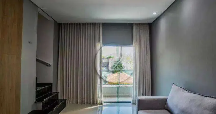 Cobertura com 2 dormitórios à venda, 140 m² por R$ 780.000,00 - Vila Assunção - Santo André/SP