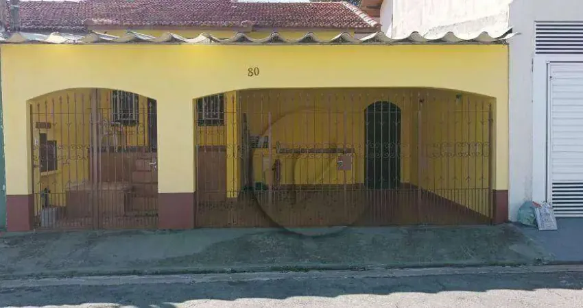 Ótima Casa com 3 dormitórios , 2 Vagas ,  Vago ao Lado do SESC  à venda, 124 m² por R$ 500.000 - Vila Guiomar - Santo André/SP