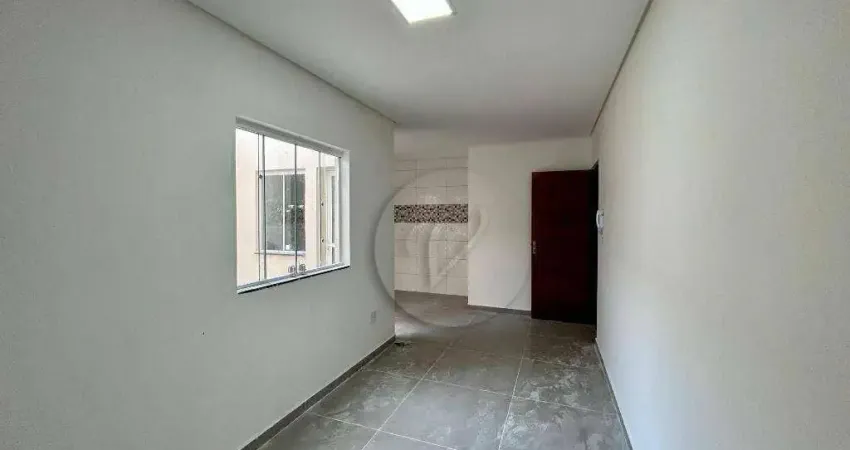Apartamento com 2 dormitórios à venda, 45 m² por R$ 320.000,00 - Parque Erasmo Assunção - Santo André/SP