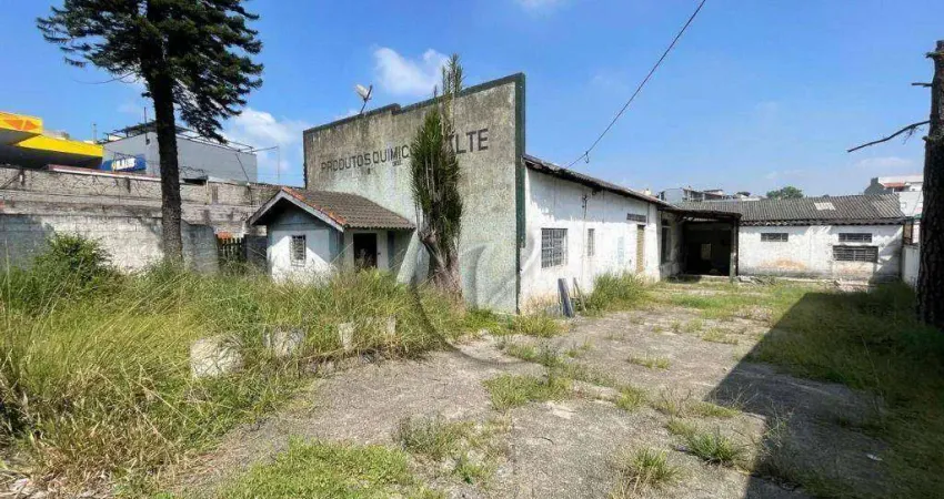 Galpão industrial para venda ou locação na Vila Luzita em Santo André
