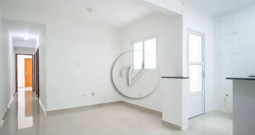 Apartamento com 3 dormitórios para alugar, 70 m² por R$ 2.642,00 - Vila Valparaíso - Santo André/SP