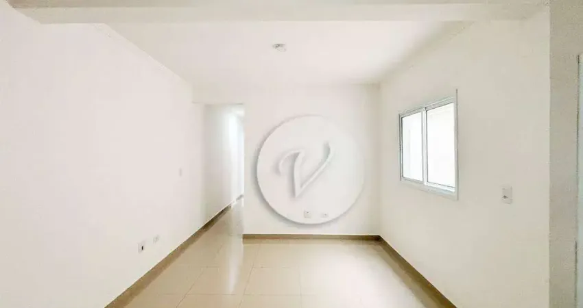 Apartamento com 3 dormitórios para alugar, 68 m² por R$ 2.127,71/mês - Vila Humaitá - Santo André/SP