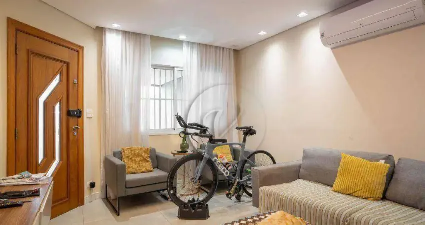 Sobrado com 3 dormitórios à venda, 186 m² por R$ 950.000,00 - Campestre - Santo André/SP
