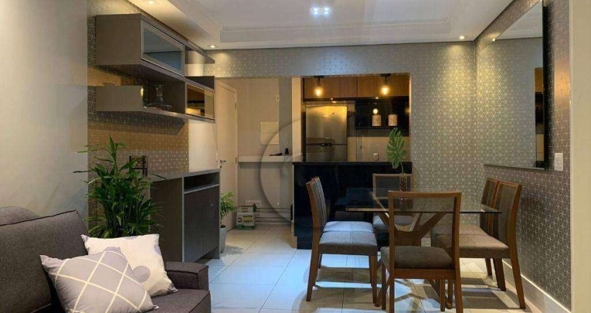 Apartamento com 3 dormitórios à venda, 76 m² por R$ 720.000,00 - Campestre - Santo André/SP