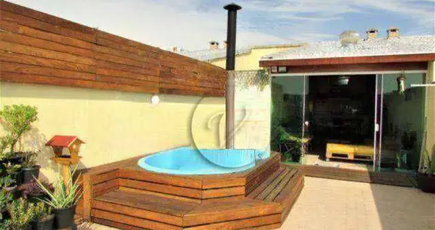 Cobertura com 3 dormitórios à venda, 200 m² por R$ 960.000,00 - Jardim Santo Antônio - Santo André/SP
