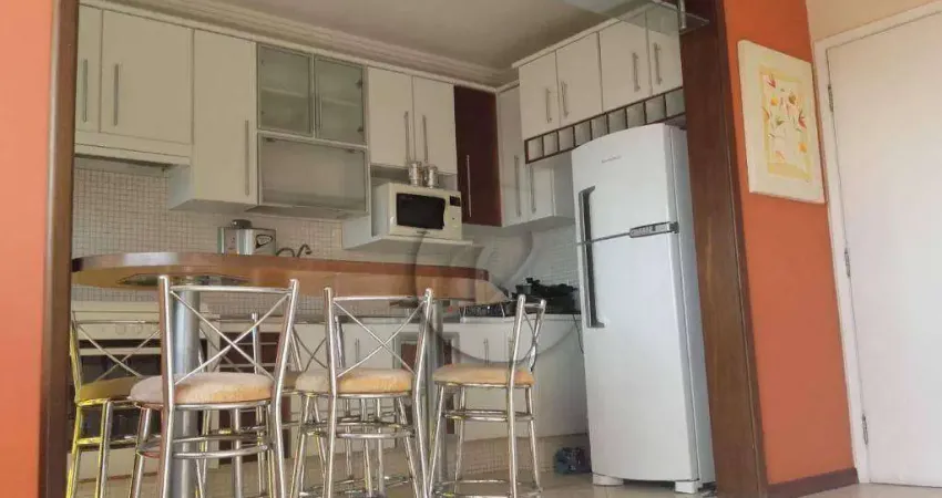 Apartamento com 2 dormitórios para alugar, 63 m² por R$ 2.394,15/mês - Vila Homero Thon - Santo André/SP