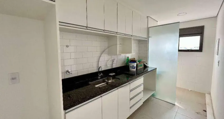 Apartamento com 2 dormitórios para alugar, 60 m² por R$ 3.560,00/mês - Vila Assunção - Santo André/SP