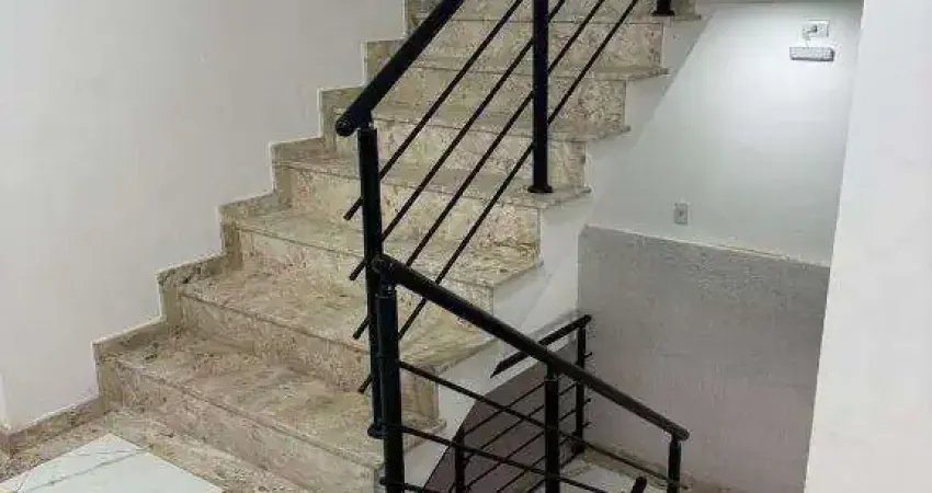 Ótima cobertura com 2 dormitórios à venda, 44,68 m² + 44,68 m² por r$ 510.000 - parque erasmo assunção - santo andré/sp