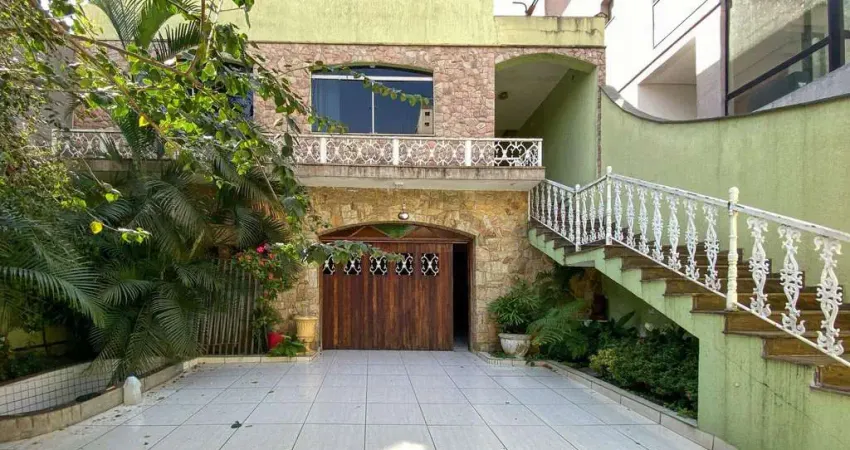 Sobrado, 422 m² - venda por r$ 1.800.000,00 ou aluguel por r$ 12.052,33/mês - parque das nações - santo andré/sp