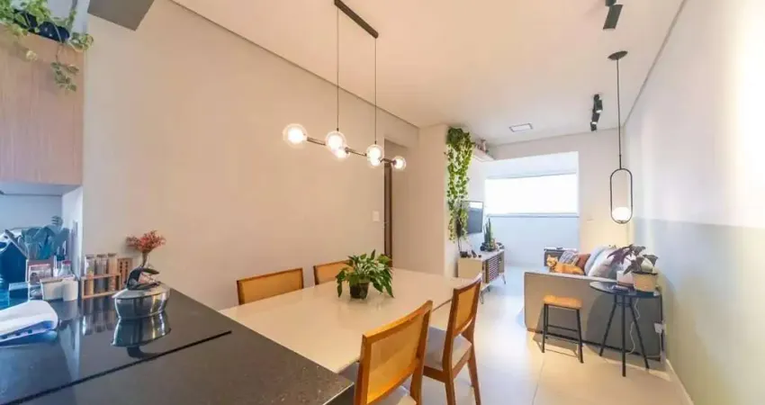 Apartamento à venda com 60m², 2 dormitórios (1 suíte), 1 vaga e varanda gourmet – condomínio completo no bairro campestre, santo andré