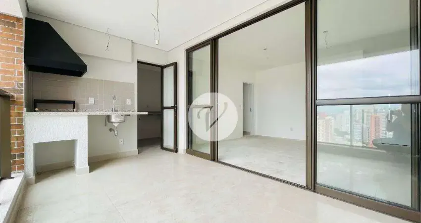 Apartamento com 3 dormitórios com suíte, 117 m² - vila assunção - santo andré/sp