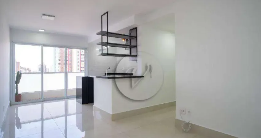 Apartamento com 2 dormitórios para alugar, 62 m² por R$ 5.480,00/mês - Jardim - Santo André/SP