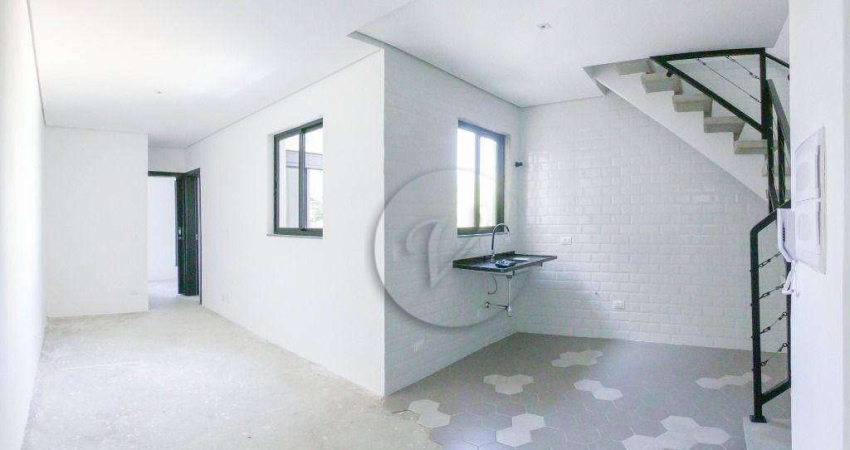 Cobertura com 2 dormitórios à venda, 76 m² por R$ 475.000,00 - Jardim Ocara - Santo André/SP