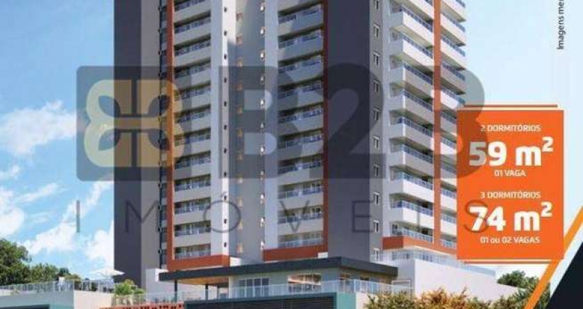 Apartamento com 2 dormitórios à venda, 59 m² por R$ 501.500,00 - Horizon Residencial - Bauru/SP
