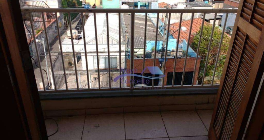 Apartamento com 2 dormitórios para alugar, 45 m² por R$ 1.337,26/mês - Jardim Rodolfo Pirani - São Paulo/SP