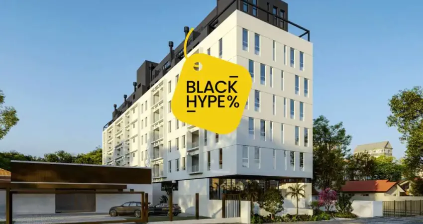 Loft à venda em curitiba, alto da rua xv, com 1 quarto, 34,56m²