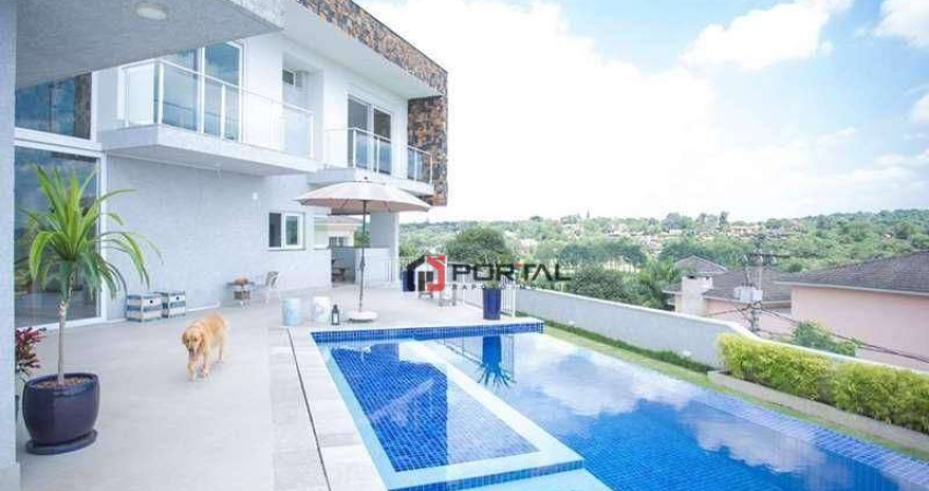 Casa com 4 dormitórios à venda, 632 m² por R$ 4.700.000,00 - Granja Viana - Cotia/SP