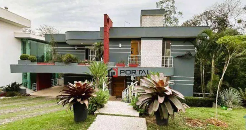 Casa com 4 dormitórios à venda, 558 m² por R$ 2.690.000,00 - Granja Viana - Embu das Artes/SP