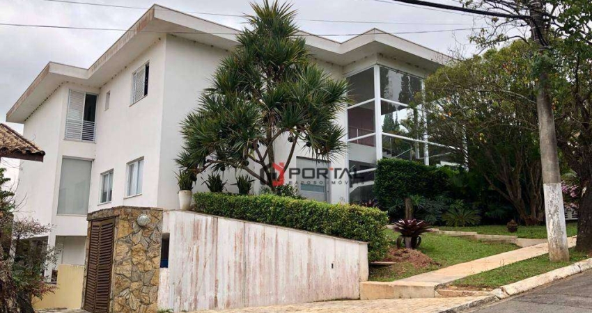 Casa com 5 dormitórios para alugar, 1100 m² por R$ 21.000,00/mês - Granja Viana - Cotia/SP