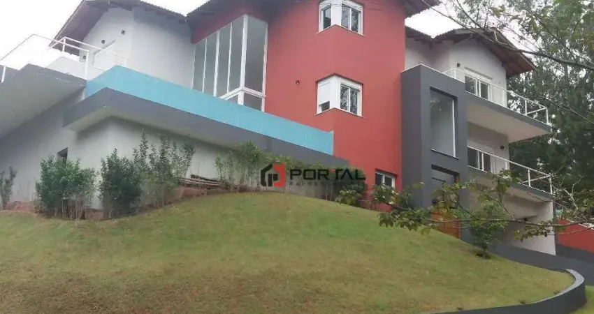 Casa com 5 dormitórios à venda, 550 m² por R$ 2.500.000,00 - Granja Viana - Embu das Artes/SP