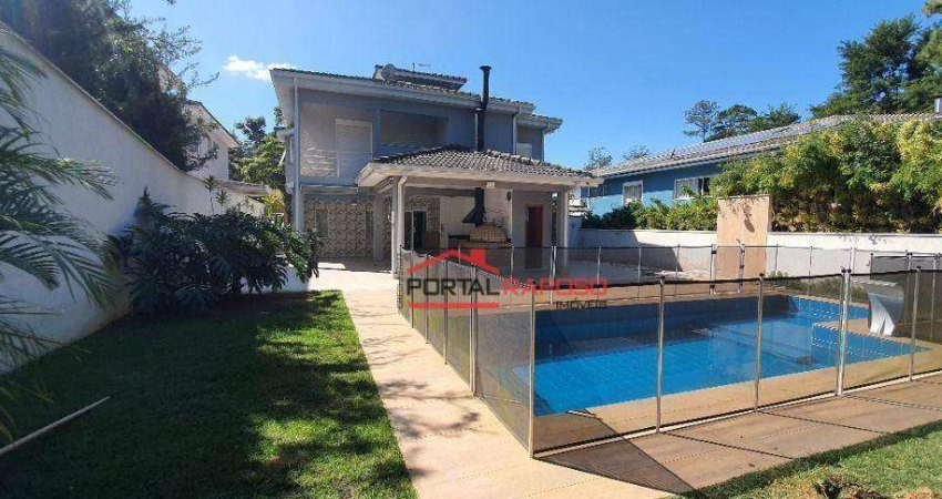 Casa com 4 dormitórios, 420 m² - venda por R$ 3.350.000,00 ou aluguel por R$ 25.000,00/mês - Granja Viana - Cotia/SP