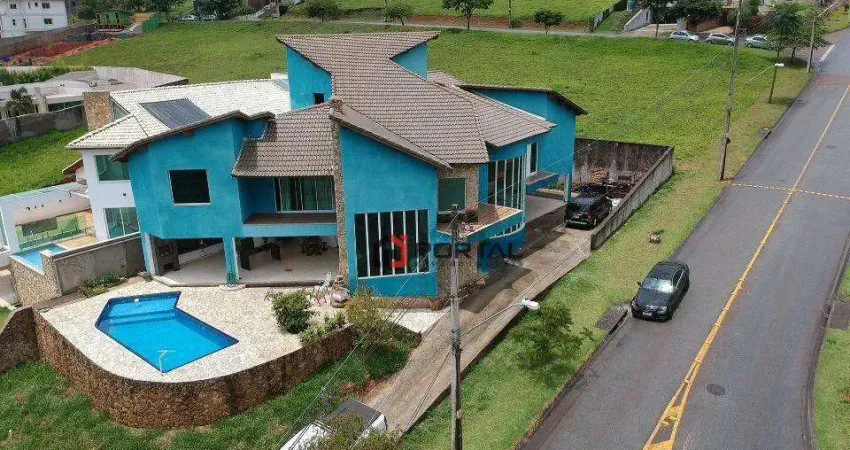 Casa com 5 dormitórios à venda, 530 m² por R$ 2.250.000,00 - Granja Viana - Jandira/SP