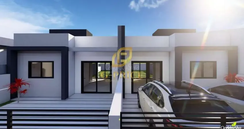 Excelente Casa Nova com 2 Dormitórios em Ótima Localização