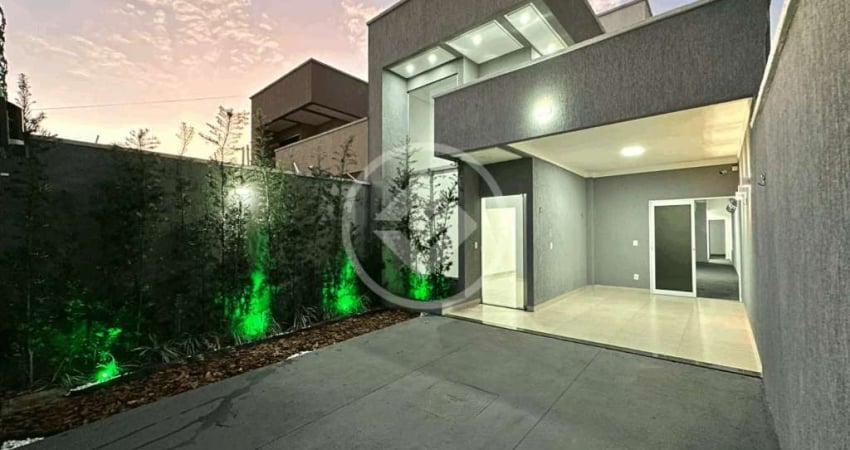 CASA COM 3 Q (1 SUÍTE) COM SISTEMA DE AUTOMAÇÃO/SEGURANÇA DIRETO NO CELULAR NO RESIDENCIAL CANADÁ codigo: 28176