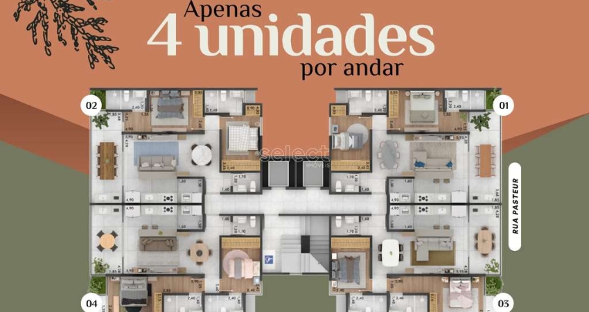 Cobertura 3 quartos - Centro