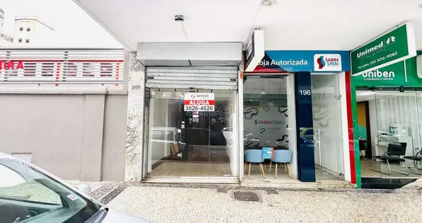Ponto comercial para alugar na Rua Braz Bernardino, 200, Centro, Juiz de Fora