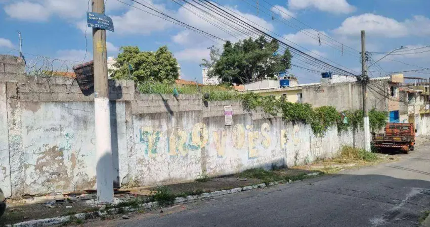 Terreno à venda, 965 m² por R$ 1.158.000,00 - Vila Curuçá - São Paulo/SP