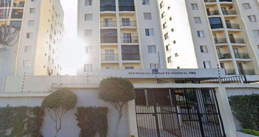 Apartamento com 2 dormitórios para alugar, 56 m² por R$ 2.523,00/mês - Burgo Paulista - São Paulo/SP