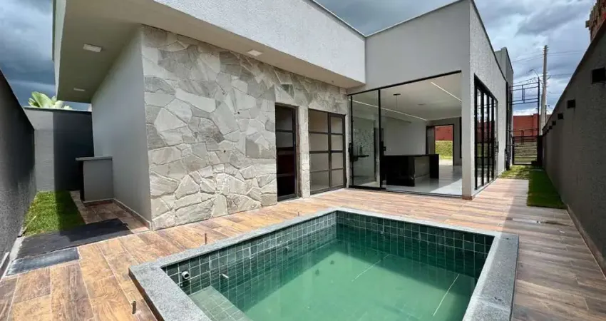 Casa em condomínio fechado com 3 quartos à venda na Cetina, Jardins Barcelona, Senador Canedo